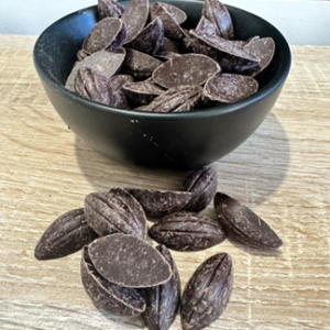 Chocolat 58 % palets bio - 100 g