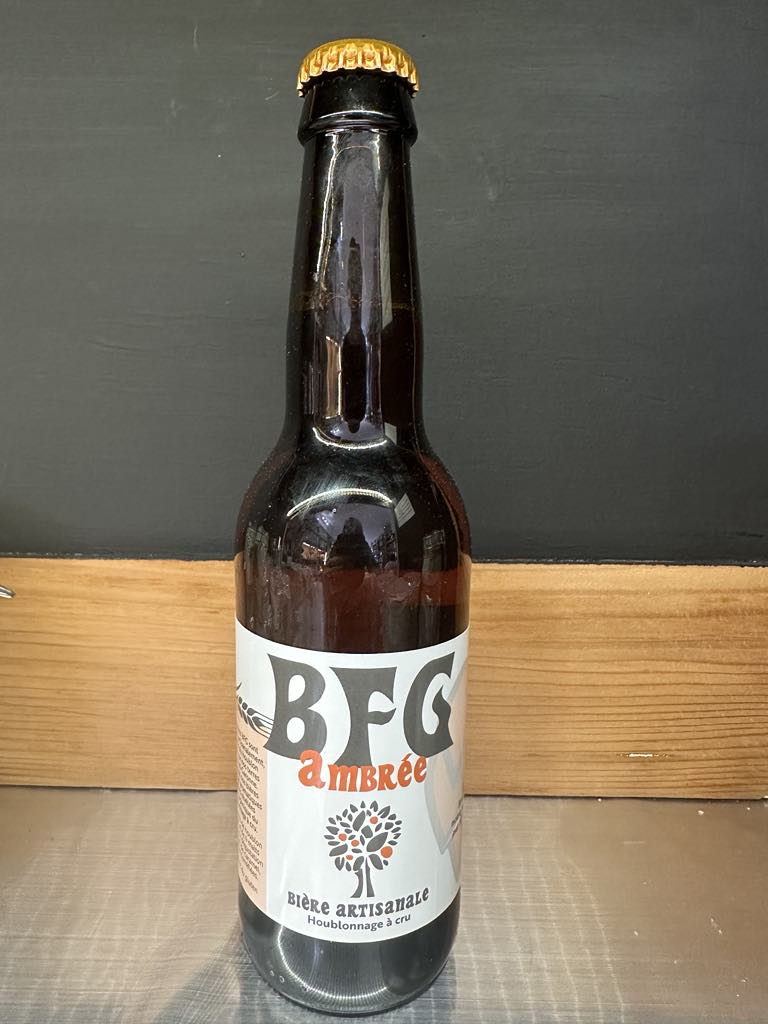 Bière BFG Ambrée Fruit Gourmet vrac et local allemans