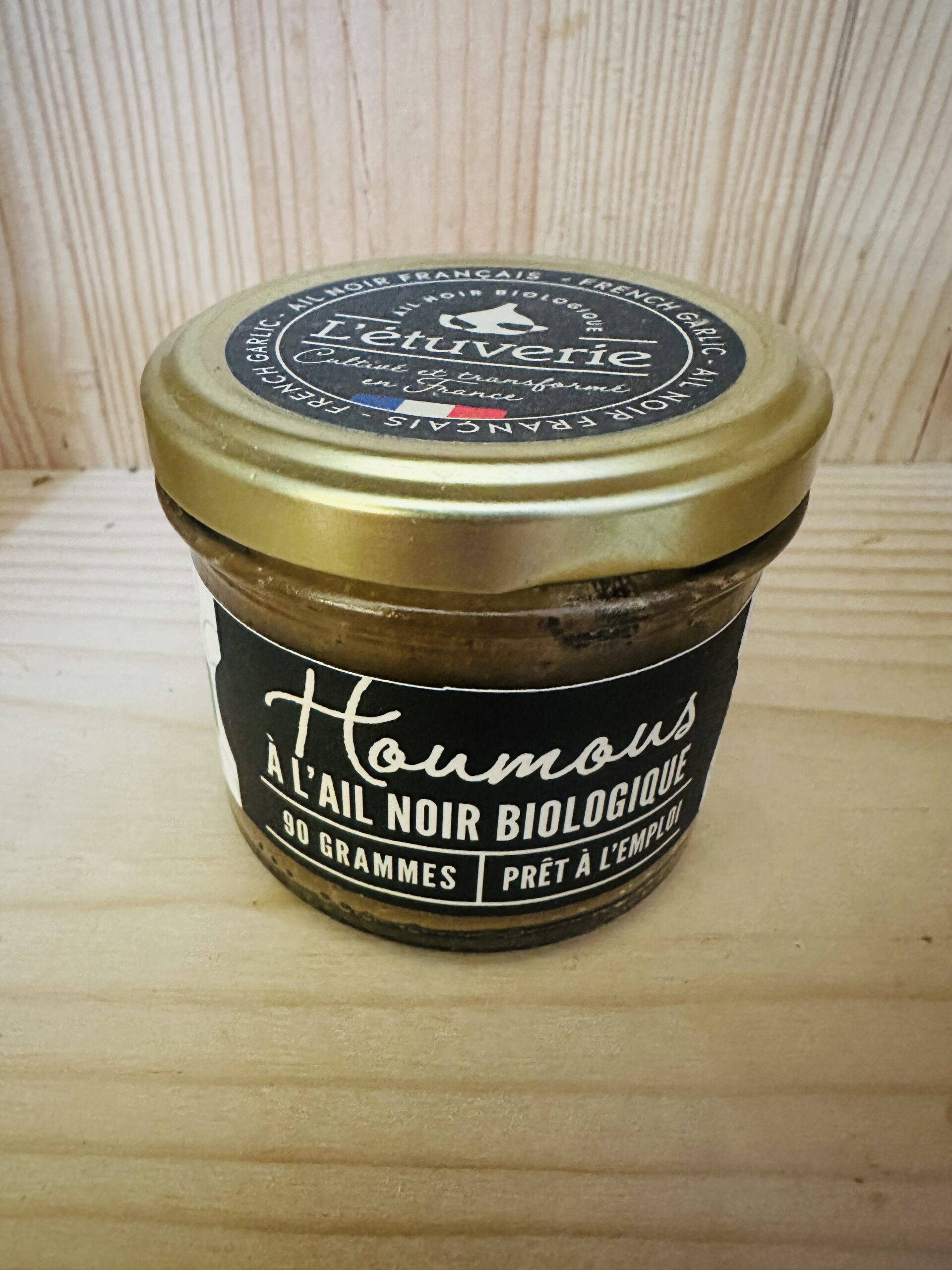 Houmous à l'Ail noir biologique - 90 g