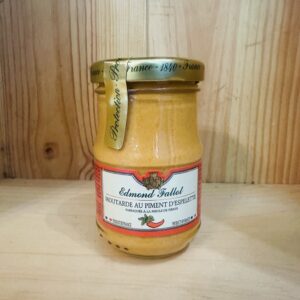 Moutarde piment d'espelette Edmond Fallot Vrac et Local Allemans