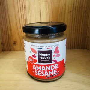 Pâte à tartiner Amande Sésame Happy hours Vrac et Local Allemans